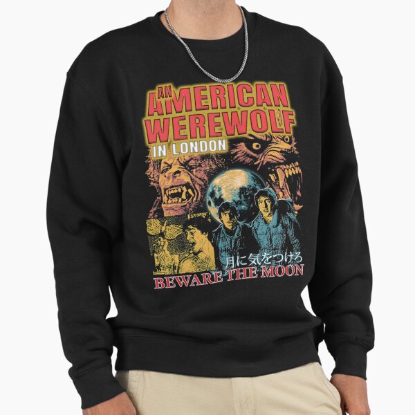 American Werewolf in London Horror movies 80s - Adult & Kids T-Shirts, Sweatshirts & Hoodies apparel design preview 1
