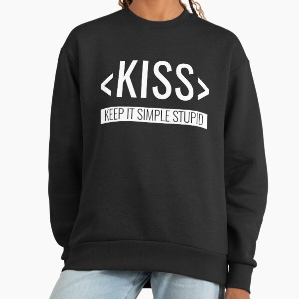 Keep it Simple Stupid, KISS Principle - Adult & Kids T-Shirts, Sweatshirts & Hoodies apparel design preview 1