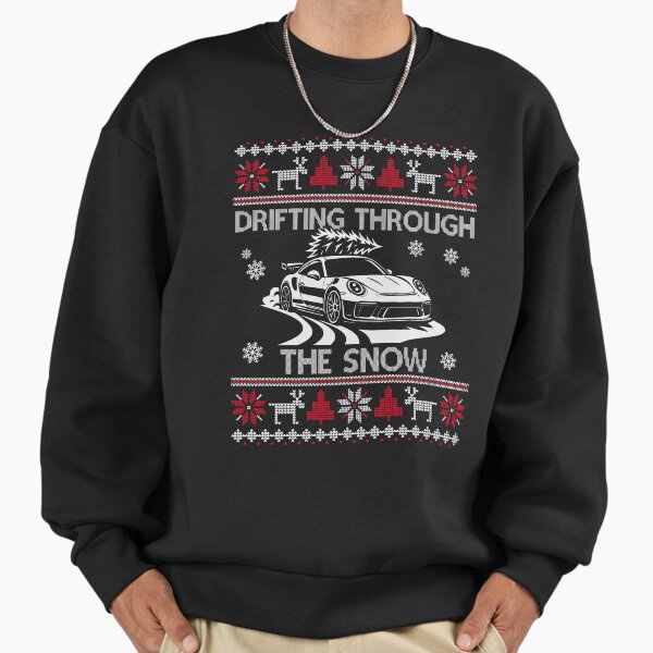 Drifting Through The Snow German Sports Car Ugly - Adult & Kids T-Shirts, Sweatshirts & Hoodies apparel design preview 1
