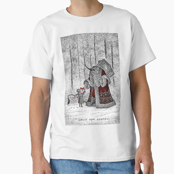 A Gift For Krampus - Adult & Kids T-Shirts, Sweatshirts & Hoodies apparel design preview 1