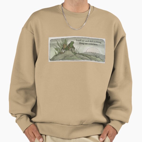 Toad sat and did nothing. Frog with him. - Adult & Kids T-Shirts, Sweatshirts & Hoodies apparel design preview 1
