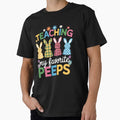Easter Teacher Teaching My Favorite Peeps Premium - Adult & Kids T-Shirts, Sweatshirts & Hoodies apparel design preview 1