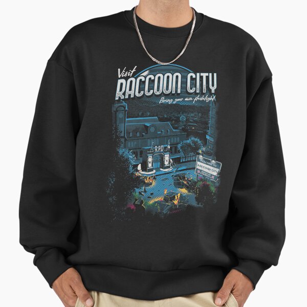 Visit Raccoon City - Adult & Kids T-Shirts, Sweatshirts & Hoodies apparel design preview 1