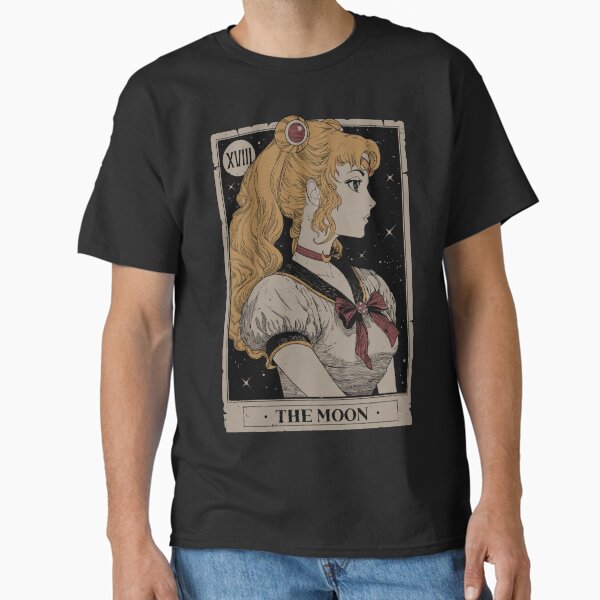 Moon Tarot Card - Adult & Kids T-Shirts, Sweatshirts & Hoodies apparel design preview 1