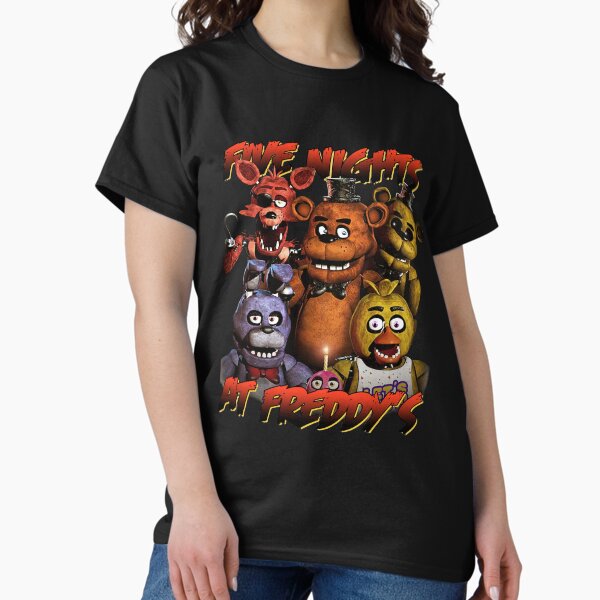 Five Nights At Freddy's Classic Horror Game - Adult & Kids T-Shirts, Sweatshirts & Hoodies apparel design preview 1