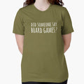 Did someone say board games Tri-blend - Adult & Kids T-Shirts, Sweatshirts & Hoodies apparel design preview 1