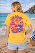 Southern Couture Classic Lost In The Waves Mermaid - Adult & Kids T-Shirts, Sweatshirts & Hoodies apparel design preview 1