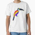 Rainbow Toucan - Adult & Kids T-Shirts, Sweatshirts & Hoodies apparel design preview 1