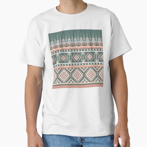 Vintage Geometric Abstract Ethnic Pattern. - Adult & Kids T-Shirts, Sweatshirts & Hoodies apparel design preview 1