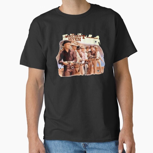 The Magnificent Seven 7 - Adult & Kids T-Shirts, Sweatshirts & Hoodies apparel design preview 1
