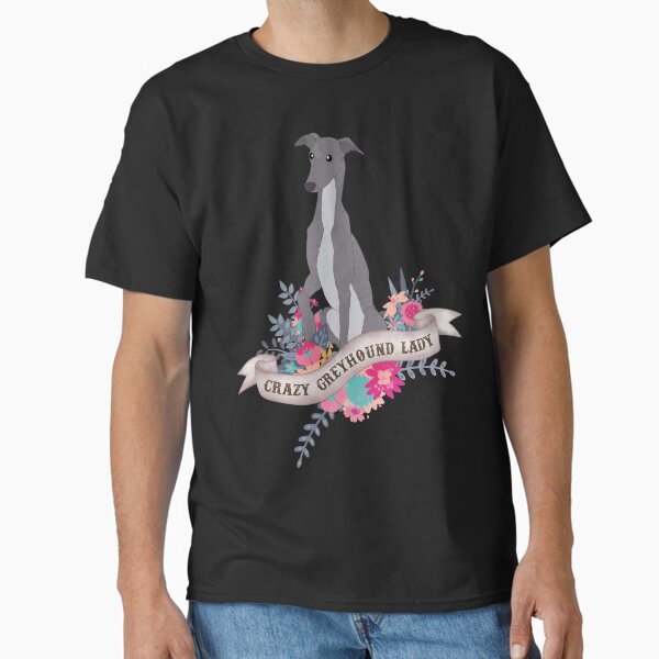 Crazy Greyhound Lady - Adult & Kids T-Shirts, Sweatshirts & Hoodies apparel design preview 1