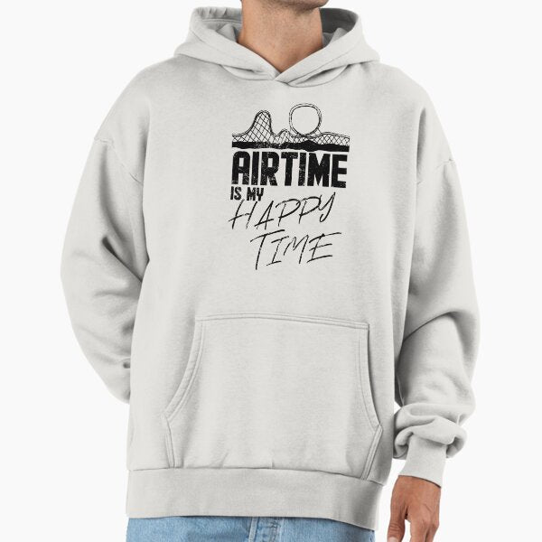 Airtime is my happy time I funny rollercoaster - Adult & Kids T-Shirts, Sweatshirts & Hoodies apparel design preview 1