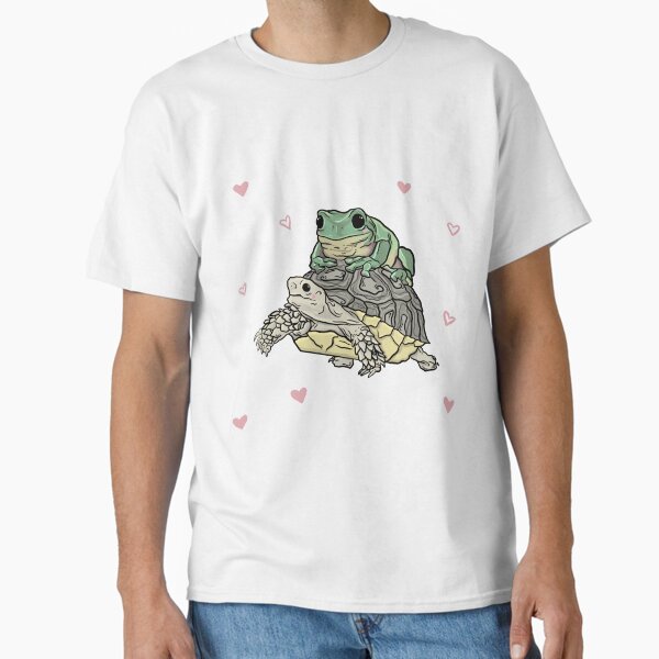 Frog and tortoise - Adult & Kids T-Shirts, Sweatshirts & Hoodies apparel design preview 1