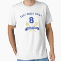 Chris Oz Ostreicher 8 East Great Falls Lacrosse - Adult & Kids T-Shirts, Sweatshirts & Hoodies apparel design preview 1