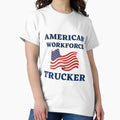 Trucker American Workforce - Adult & Kids T-Shirts, Sweatshirts & Hoodies apparel design preview 1