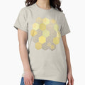 Lemon Grey Honeycomb - Adult & Kids T-Shirts, Sweatshirts & Hoodies apparel design preview 1