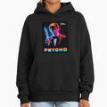 Alfred Hitchcock (Psycho) Neon Design - Adult & Kids T-Shirts, Sweatshirts & Hoodies apparel design preview 1