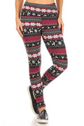 Christmas Fair Isle Reindeer Print Soft Lounge Fleece - Adult & Kids T-Shirts, Sweatshirts & Hoodies apparel design preview 1