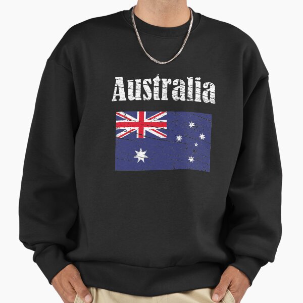 Australia Australian Flag Vintage Graphic Lovers - Adult & Kids T-Shirts, Sweatshirts & Hoodies apparel design preview 1