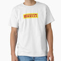 Yellow red Pirelli tires - Adult & Kids T-Shirts, Sweatshirts & Hoodies apparel design preview 1