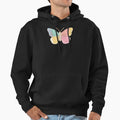 Spring, Faux Patchwork, Girl Butterfly - Adult & Kids T-Shirts, Sweatshirts & Hoodies apparel design preview 1