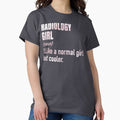 Watercolor Radiology Girl Funny Saying - Adult & Kids T-Shirts, Sweatshirts & Hoodies apparel design preview 1