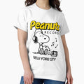 Peanuts Record Snoopy Headphones - Adult & Kids T-Shirts, Sweatshirts & Hoodies apparel design preview 1