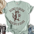 Silence Is Golden - Adult & Kids T-Shirts, Sweatshirts & Hoodies apparel design preview 1
