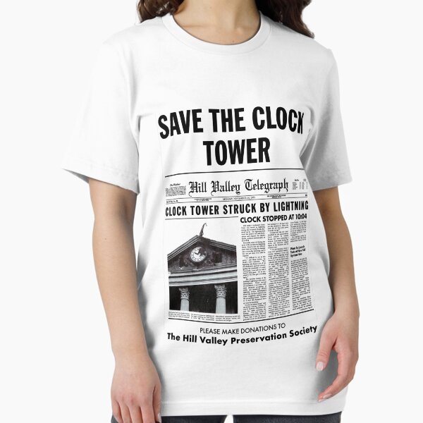 Save the Clock Tower - Adult & Kids T-Shirts, Sweatshirts & Hoodies apparel design preview 1