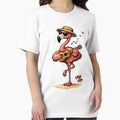 Uke Life Flamingo Retro Ukulele Design - Adult & Kids T-Shirts, Sweatshirts & Hoodies apparel design preview 1