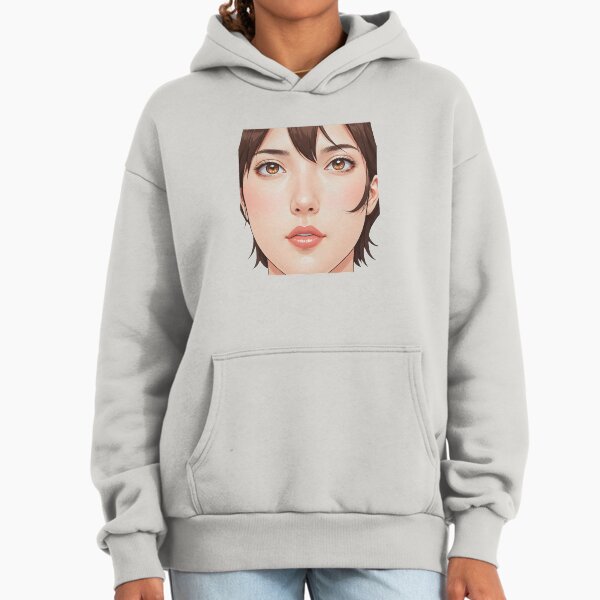 Minimal Anime Face Line Art Expressive Minimalist - Adult & Kids T-Shirts, Sweatshirts & Hoodies apparel design preview 1
