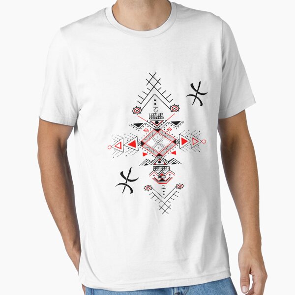 Amazigh Kabyle Berber patterns - Adult & Kids T-Shirts, Sweatshirts & Hoodies apparel design preview 1