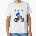 Mr Men Cyclist - Adult & Kids T-Shirts, Sweatshirts & Hoodies apparel design preview 1