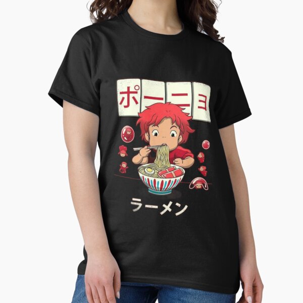Ponyo Ramen - Adult & Kids T-Shirts, Sweatshirts & Hoodies apparel design preview 1