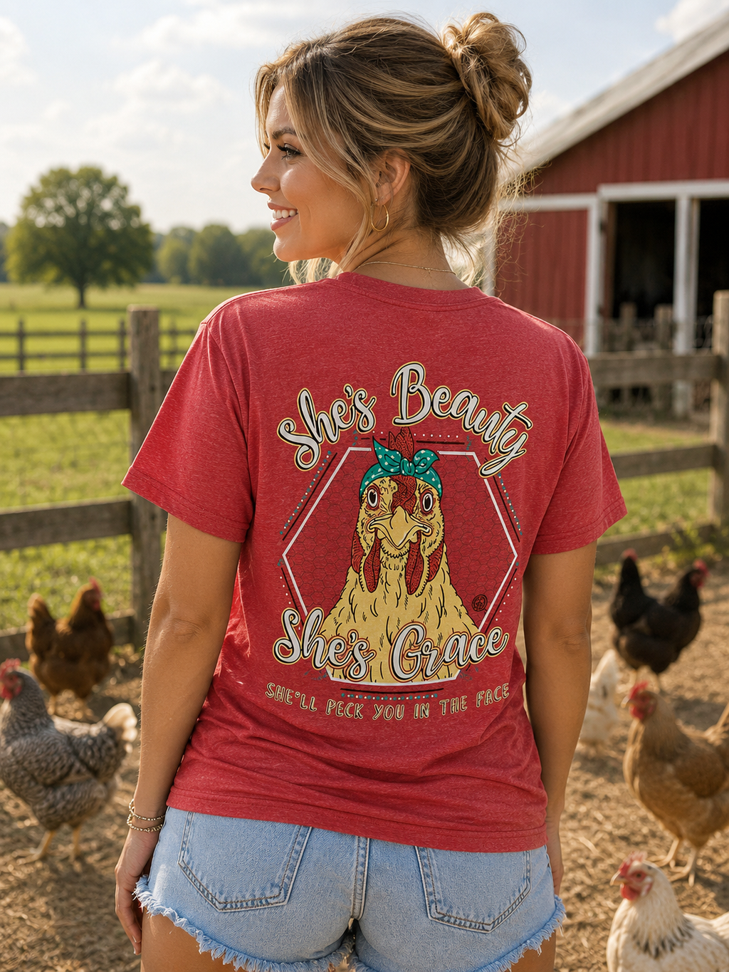 Girlie Girl Originals Preppy Beauty Grace Will Peck - Adult & Kids T-Shirts, Sweatshirts & Hoodies apparel design preview 1