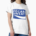 POCARI SWEAT on blue background - Adult & Kids T-Shirts, Sweatshirts & Hoodies apparel design preview 1