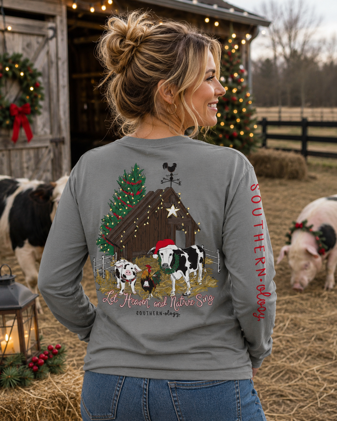 Southernology Heaven and Nature Sing Holiday Comfort - Adult & Kids T-Shirts, Sweatshirts & Hoodies apparel design preview 1