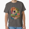 Cat in the Garden - Adult & Kids T-Shirts, Sweatshirts & Hoodies apparel design preview 1