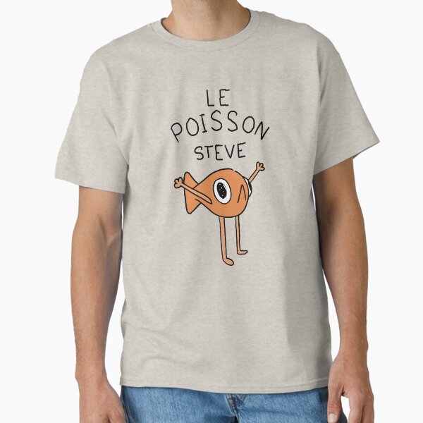 Le Poisson Steve - Adult & Kids T-Shirts, Sweatshirts & Hoodies apparel design preview 1