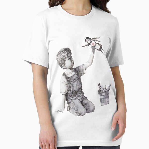 BANKSY Superhero Nurse - Adult & Kids T-Shirts, Sweatshirts & Hoodies apparel design preview 1