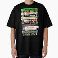 Werner Herzog VHS Movies Filmography Stack - Adult & Kids T-Shirts, Sweatshirts & Hoodies apparel design preview 1