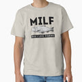 FISHING MILF DESIGN - Adult & Kids T-Shirts, Sweatshirts & Hoodies apparel design preview 1