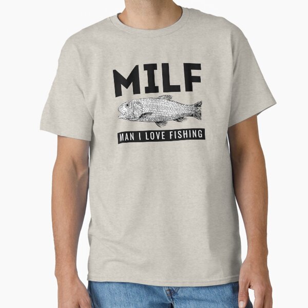 FISHING MILF DESIGN - Adult & Kids T-Shirts, Sweatshirts & Hoodies apparel design preview 1