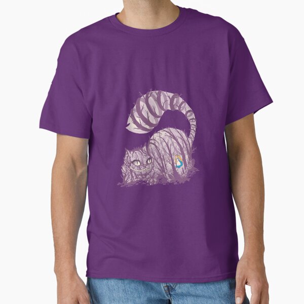 Inside wonderland (cheshire cat) - Adult & Kids T-Shirts, Sweatshirts & Hoodies apparel design preview 1