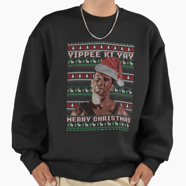 Yippee Ki Yay Ugly Christmas Sweater Die Hard - Adult & Kids T-Shirts, Sweatshirts & Hoodies apparel design preview 1