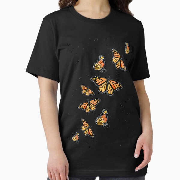 Monarch butterflies summer night sky - Adult & Kids T-Shirts, Sweatshirts & Hoodies apparel design preview 1