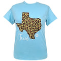 Girlie Girl Originals Southern Leopard Texas - Adult & Kids T-Shirts, Sweatshirts & Hoodies apparel design preview 1