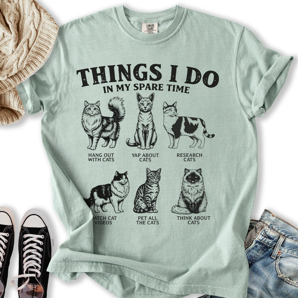 Cat Obsession - Adult & Kids T-Shirts, Sweatshirts & Hoodies apparel design preview 1