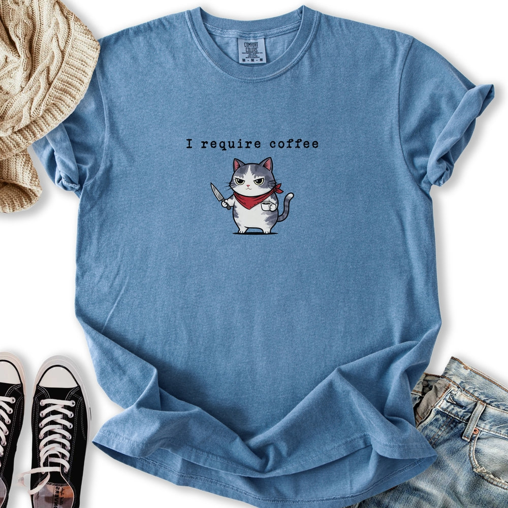 I Require Coffee - Adult & Kids T-Shirts, Sweatshirts & Hoodies apparel design preview 2