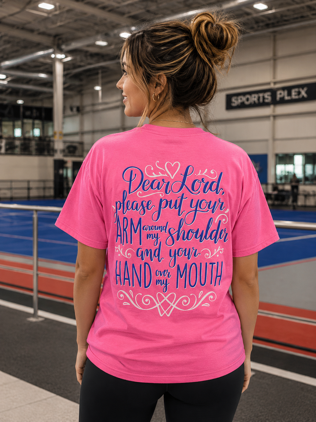 Southern Attitude Preppy Hand Over My Mouth - Adult & Kids T-Shirts, Sweatshirts & Hoodies apparel design preview 1